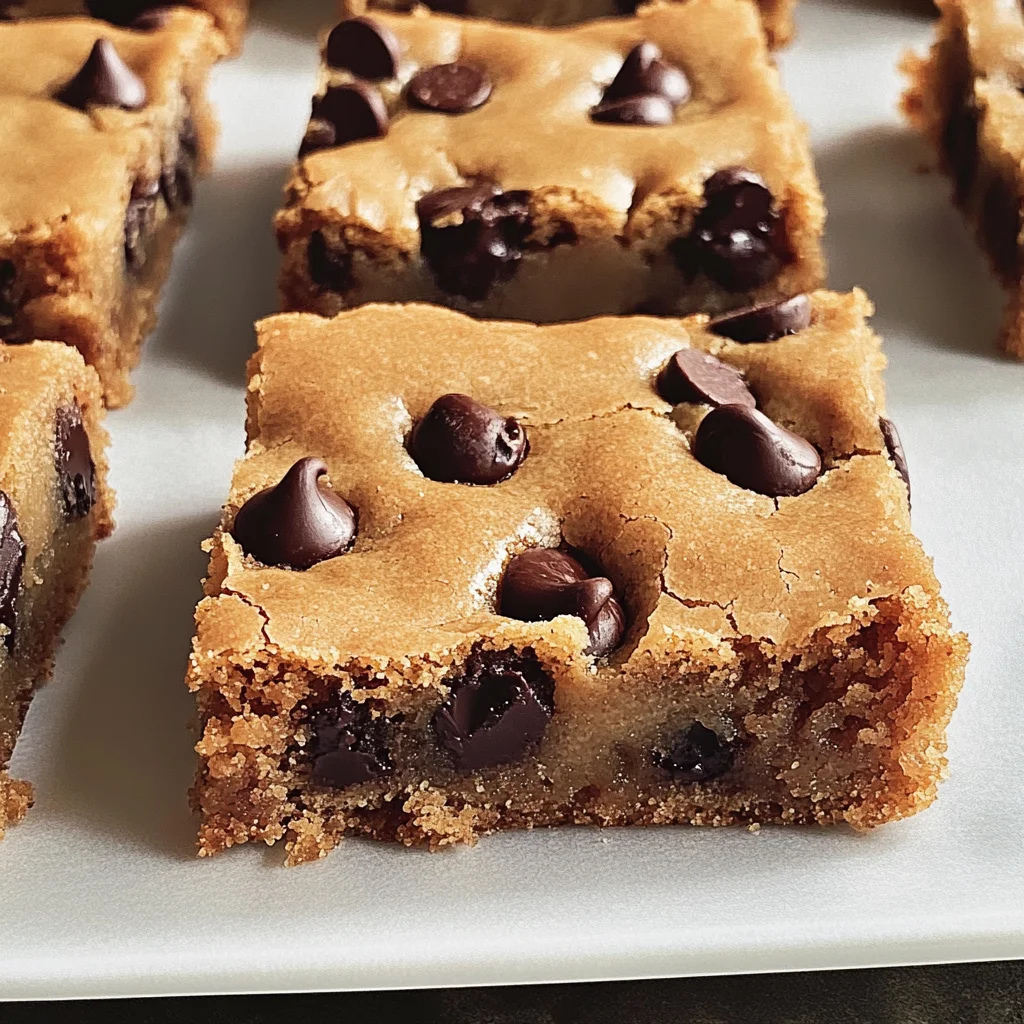 Chocolate Chip Cookie Bars