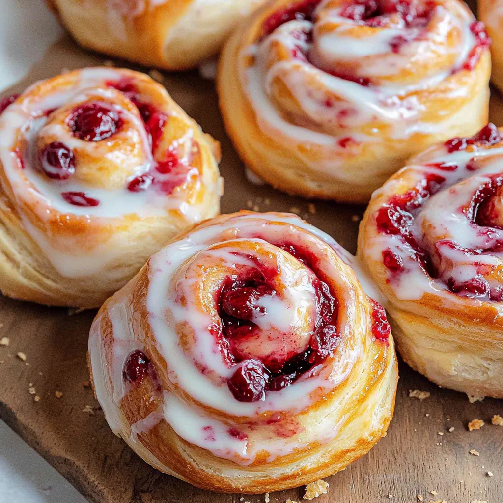 Cranberry Orange Sweet Rolls