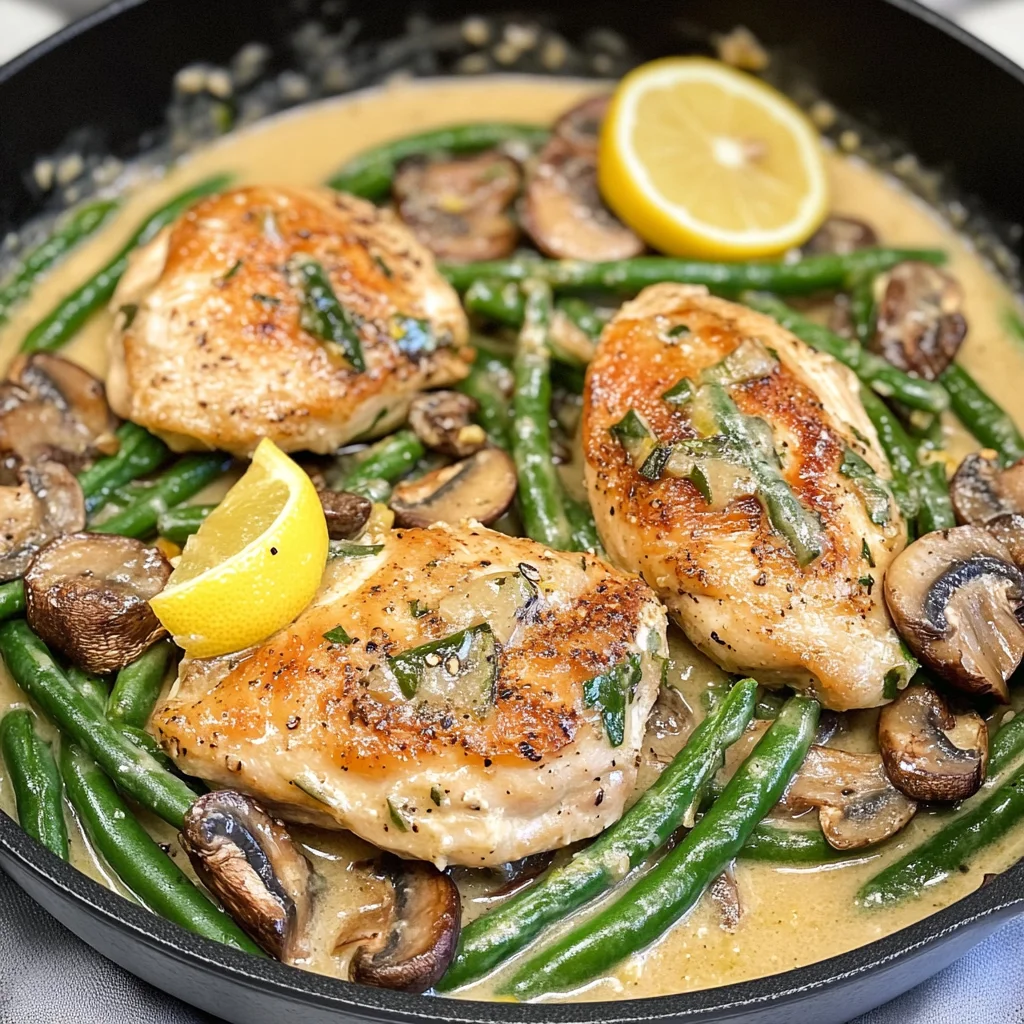 Creamy Keto Lemon Chicken