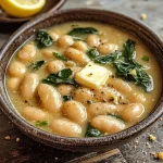 Creamy Lemon Garlic Butter Beans