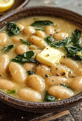 Creamy Lemon Garlic Butter Beans