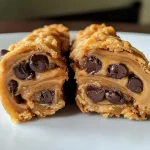 Crispy Low Carb Chocolate Chip Peanut Butter Roll-Ups