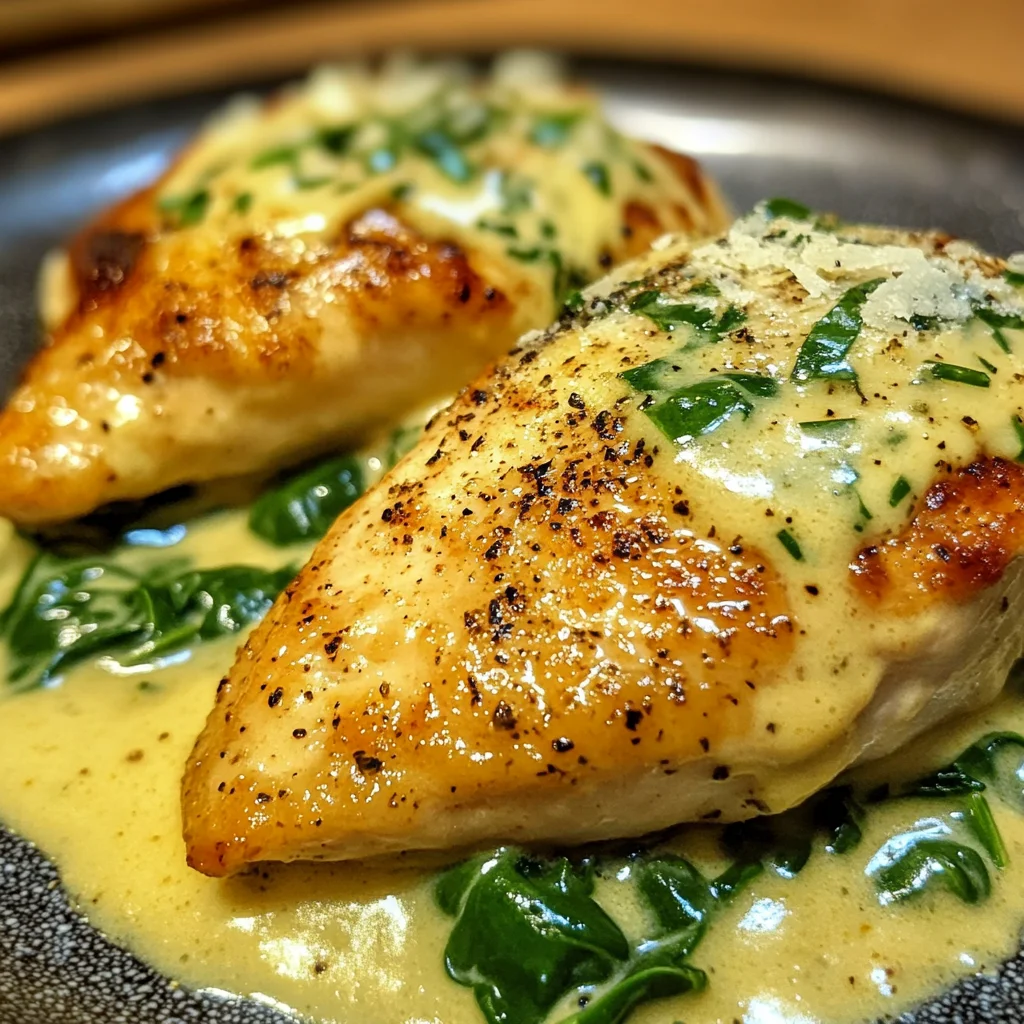 Delicious Creamy Chicken Florentine Recipe Ready i