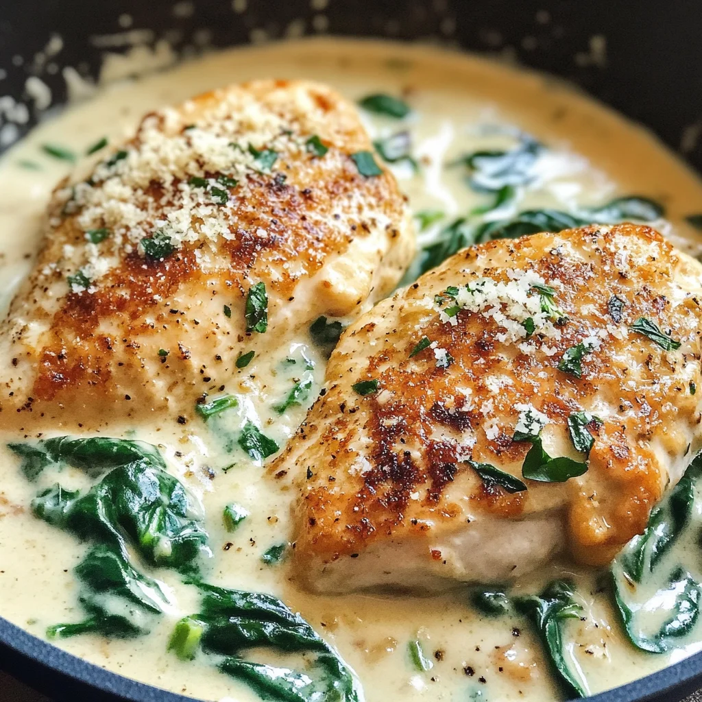 Delicious Creamy Chicken Florentine Recipe Ready i