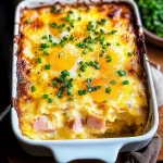 Delicious Ham Egg and Cheese Bake Recipe for Easy Mornings