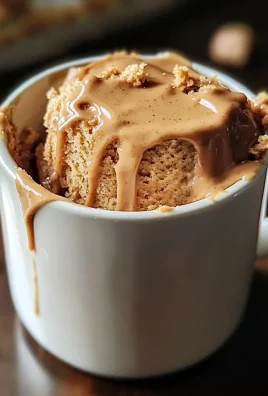 Easy 5 Minute Peanut Butter Mug Cake Recipe