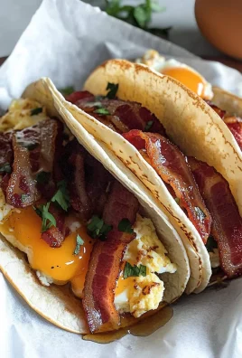 Easy Breakfast Pancake Tacos