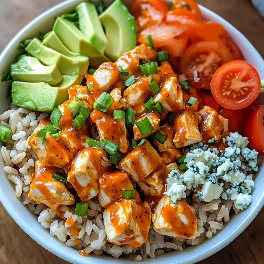 Easy Buffalo Chicken Bowl Recipe