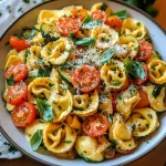 Easy Cheese Tortellini with Delicious Summer Veggies