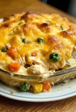 Easy Chicken Cobbler Dinner Casserole