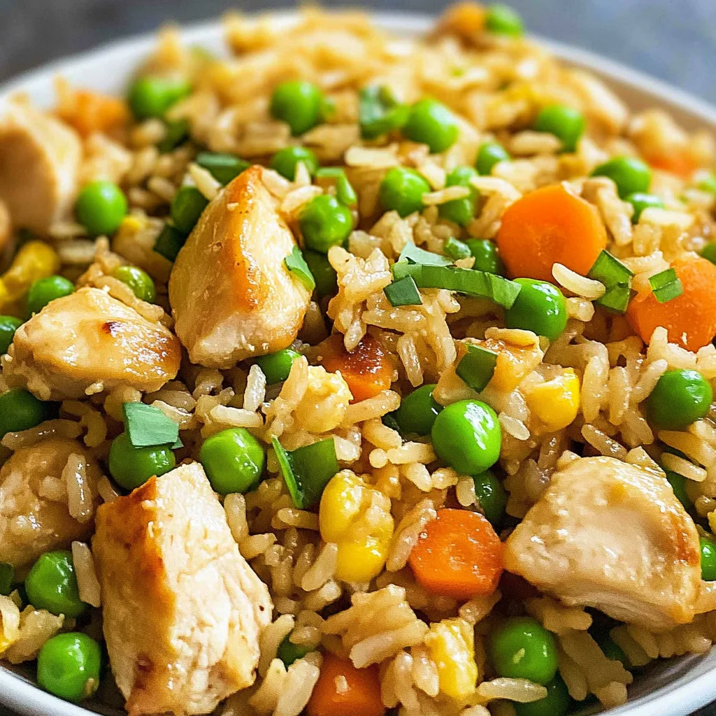 Easy Chicken Fried Rice