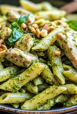 Easy Chicken Pesto Pasta Salad