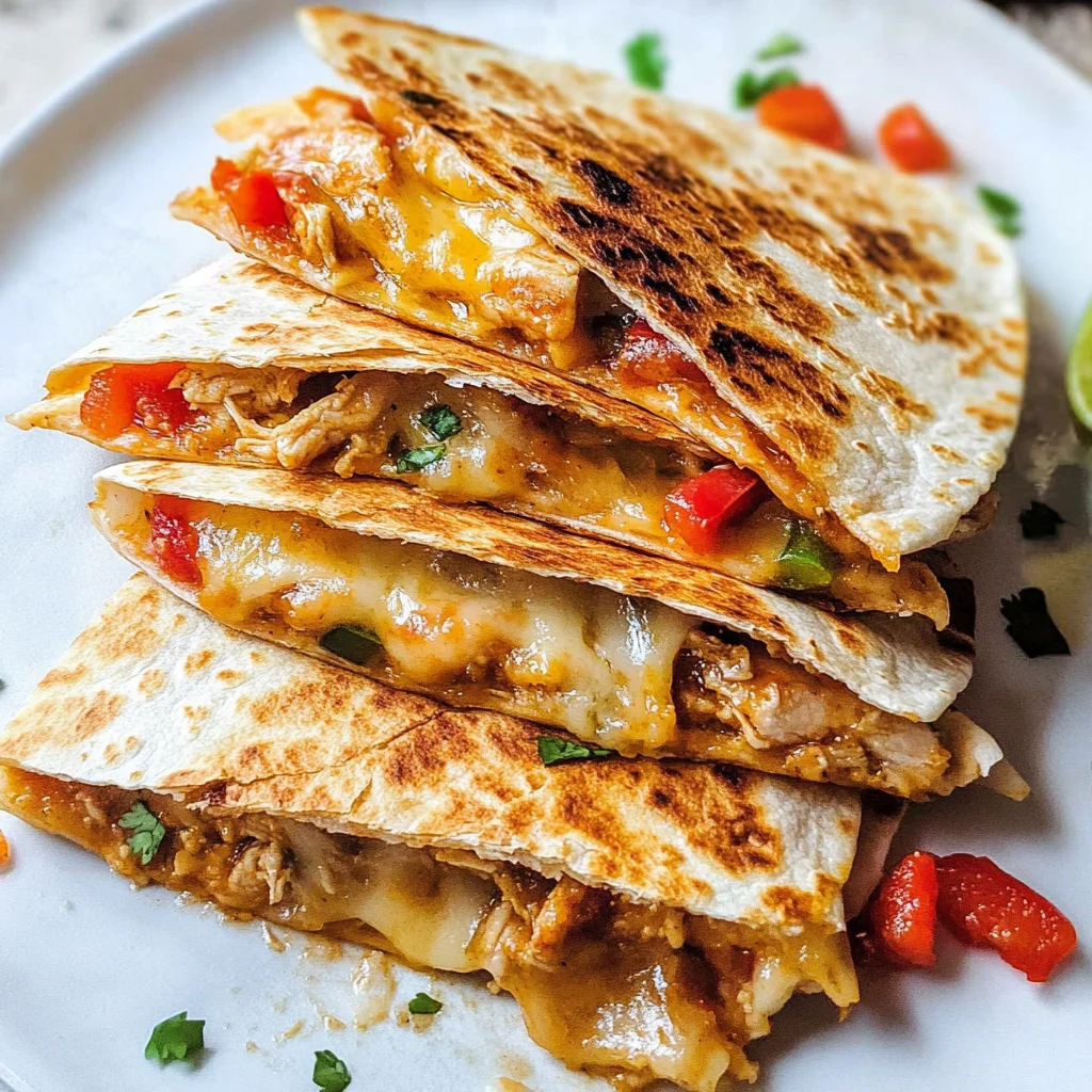 Easy Chicken Quesadilla