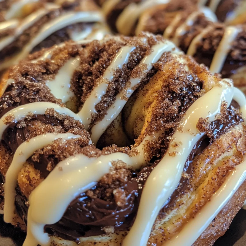Easy Chocolate Cinnamon Crunch Knots