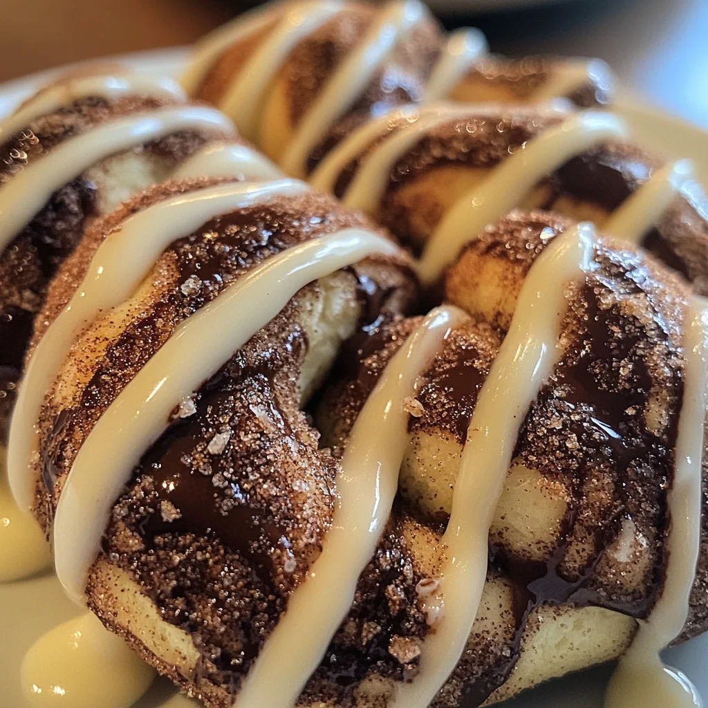 Easy Chocolate Cinnamon Crunch Knots