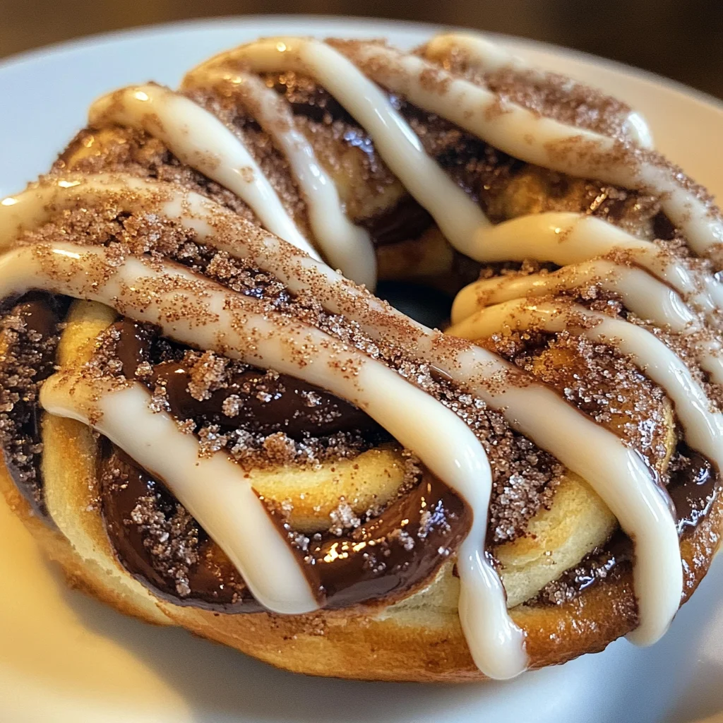 Easy Chocolate Cinnamon Crunch Knots