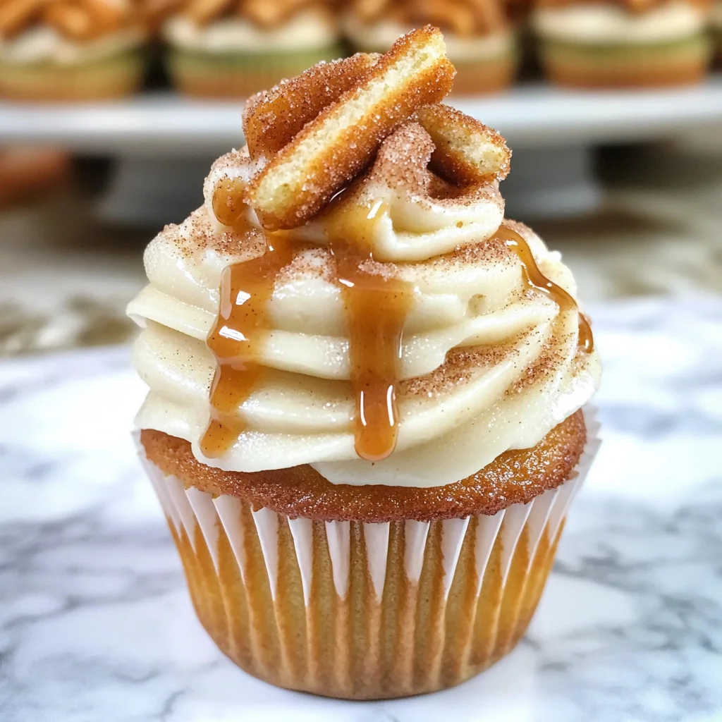 Easy Churro Cupcakes Recipe