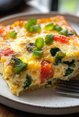 Easy Cottage Cheese Egg Bake