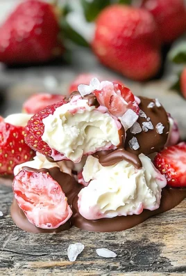 Easy Frozen Strawberry Yogurt Clusters