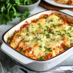 Easy Keto Chicken Parmesan Casserole