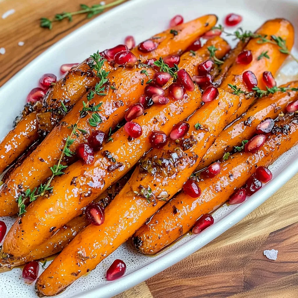 Easy Maple Roasted Carrots