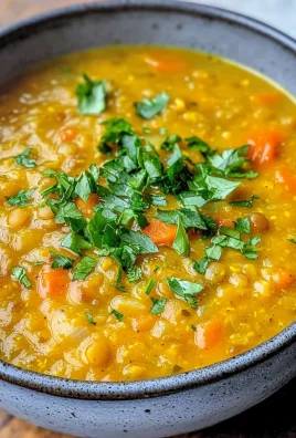 Easy Middle Eastern Red Lentil Soup