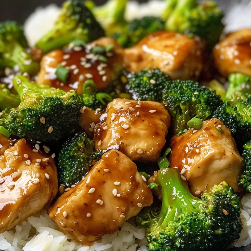 Easy Teriyaki Chicken and Broccoli Stir Fry