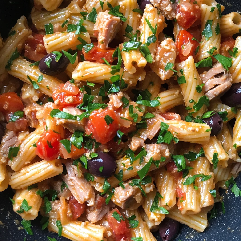 Easy Tuna Pasta Recipe (25-Minutes)