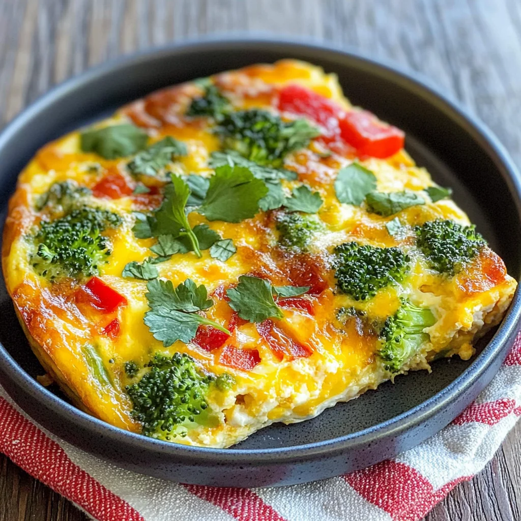 Garden Veggie Frittata