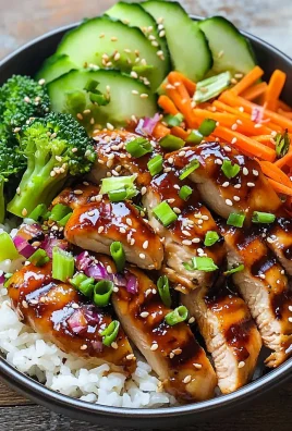Grilled Teriyaki Chicken Rice Bowl