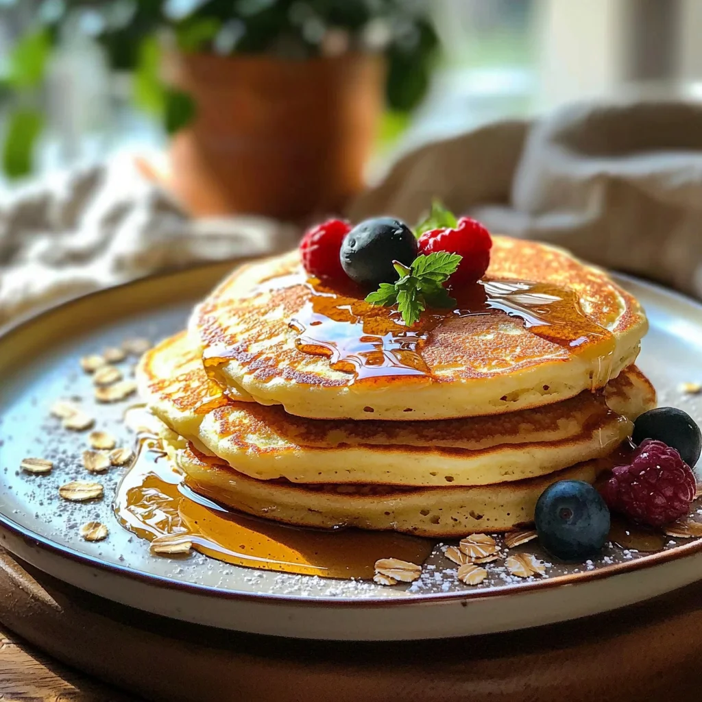 High Protein Cottage Cheese Pancakes Recipe (Easy & Fluffy!)