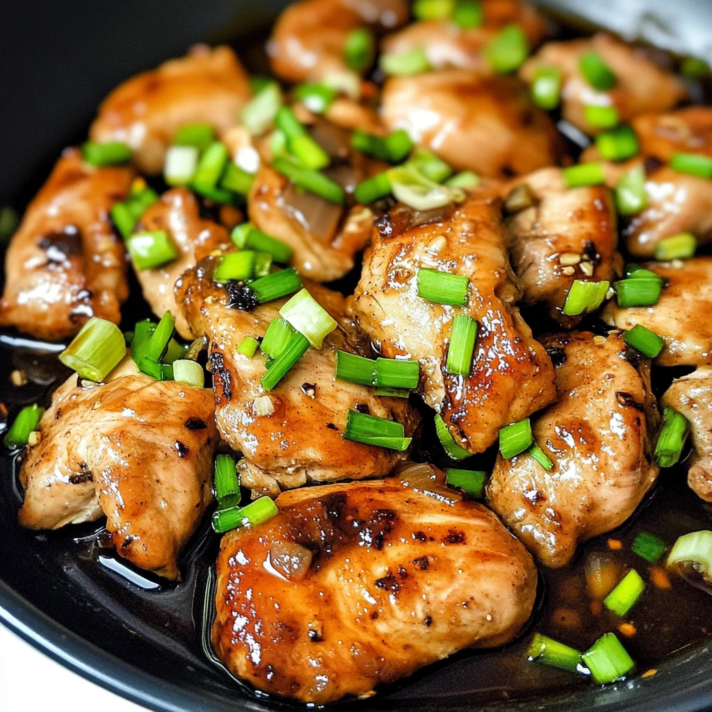 Keto Bourbon Chicken