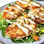 Keto Chicken Caesar Cutlets