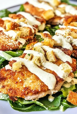 Keto Chicken Caesar Cutlets