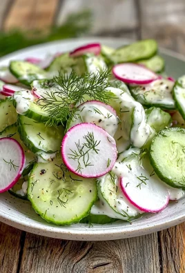 Keto Creamy Cucumber Salad