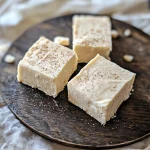 Keto Eggnog Fudge
