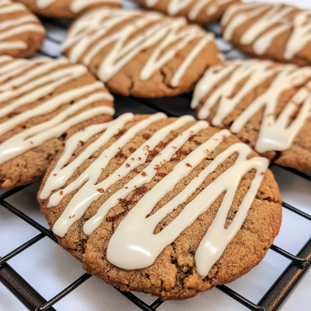 Keto Gingerbread Latte Cookies