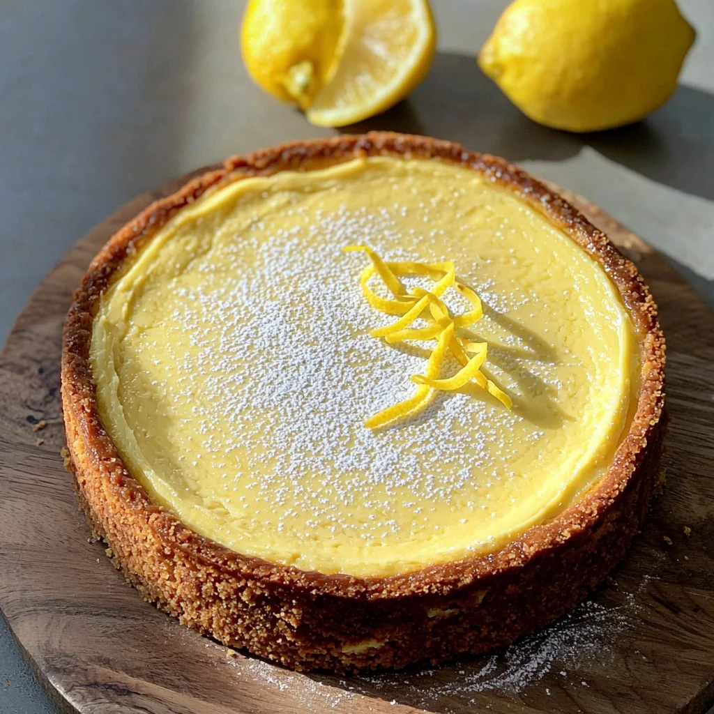 Keto High Protein Lemon Cheesecake