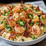 Keto Jalapeno Popper Shrimp Salad