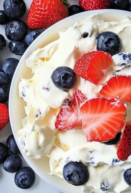 Keto Red White And Blue Cheesecake Salad