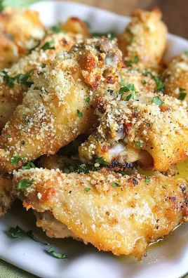 LOW CARB GARLIC PARMESAN CHICKEN WINGS RECIPE