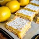 LOW CARB LEMON BARS