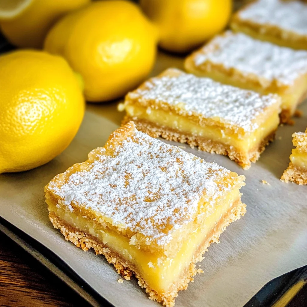 LOW CARB LEMON BARS