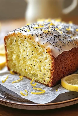 Lemon Poppy Seed Pound Cake