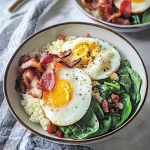 Low-Carb Cauliflower Rice Breakfast Bowl