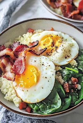 Low-Carb Cauliflower Rice Breakfast Bowl