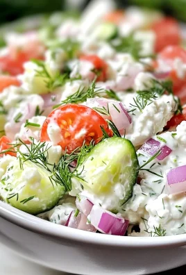 Low Carb Cottage Cheese Salad