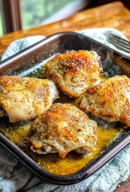 Low Carb Oven Baked Chicken Thighs