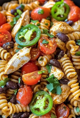 Mexican Chipotle Chicken Pasta