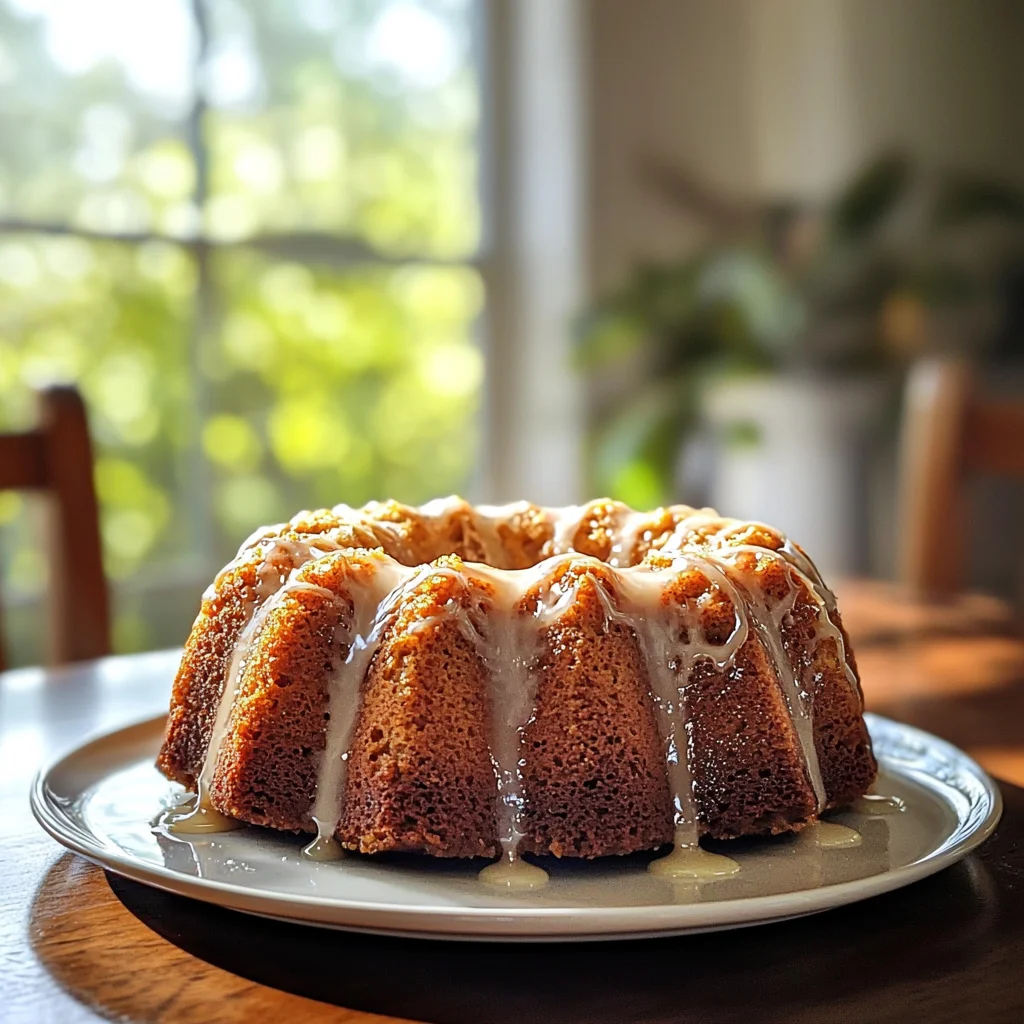Moist Carrot Bundt Cake